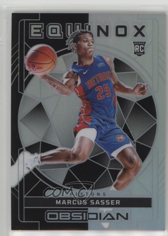 2023-24 Panini Obsidian Equinox 97/99 Marcus Sasser #3 Rookie RC 1l2z