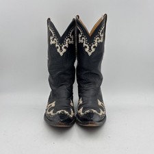 The Old Gringo Studded Leather Cowboy Boots Men\'s 9 D Western Black Old Gringo Kellie 18” L3095-1 Knee High Black Cowboy Boots  main image 3