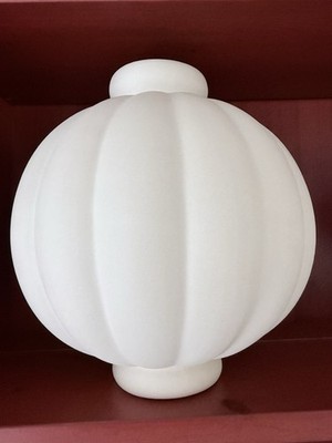 Louise Roe Vase Balloon #01 Raw White Keramik (25cm)