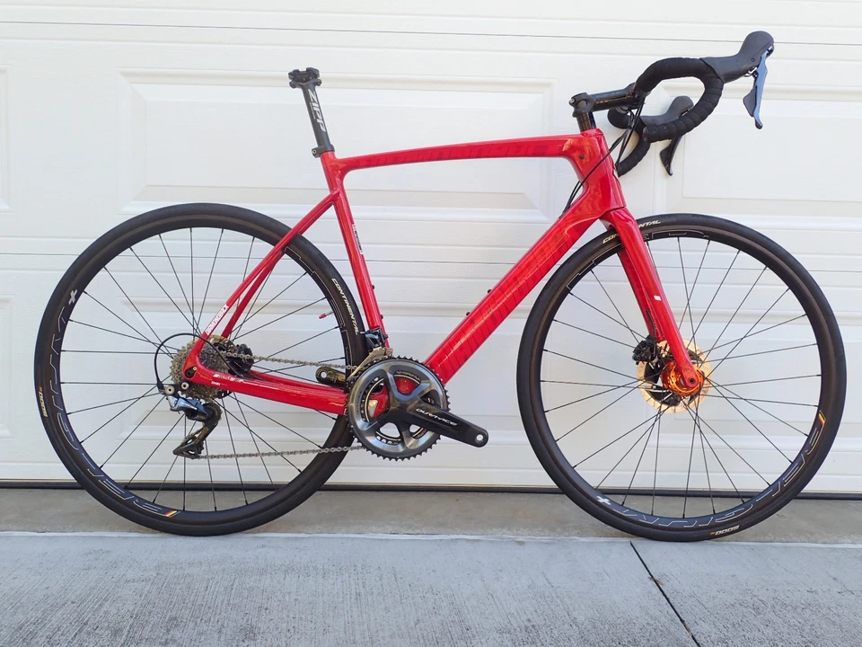 Diamondback 2017 Podium Equipe 全 Dura-Ace 公路自行车,56 厘米,红色 — 第 2/4 张图片