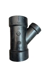 Charlotte Pipe 3" X 3" X 2" DWV Wye Reducing All Hub ABS DWV (LOT 15)