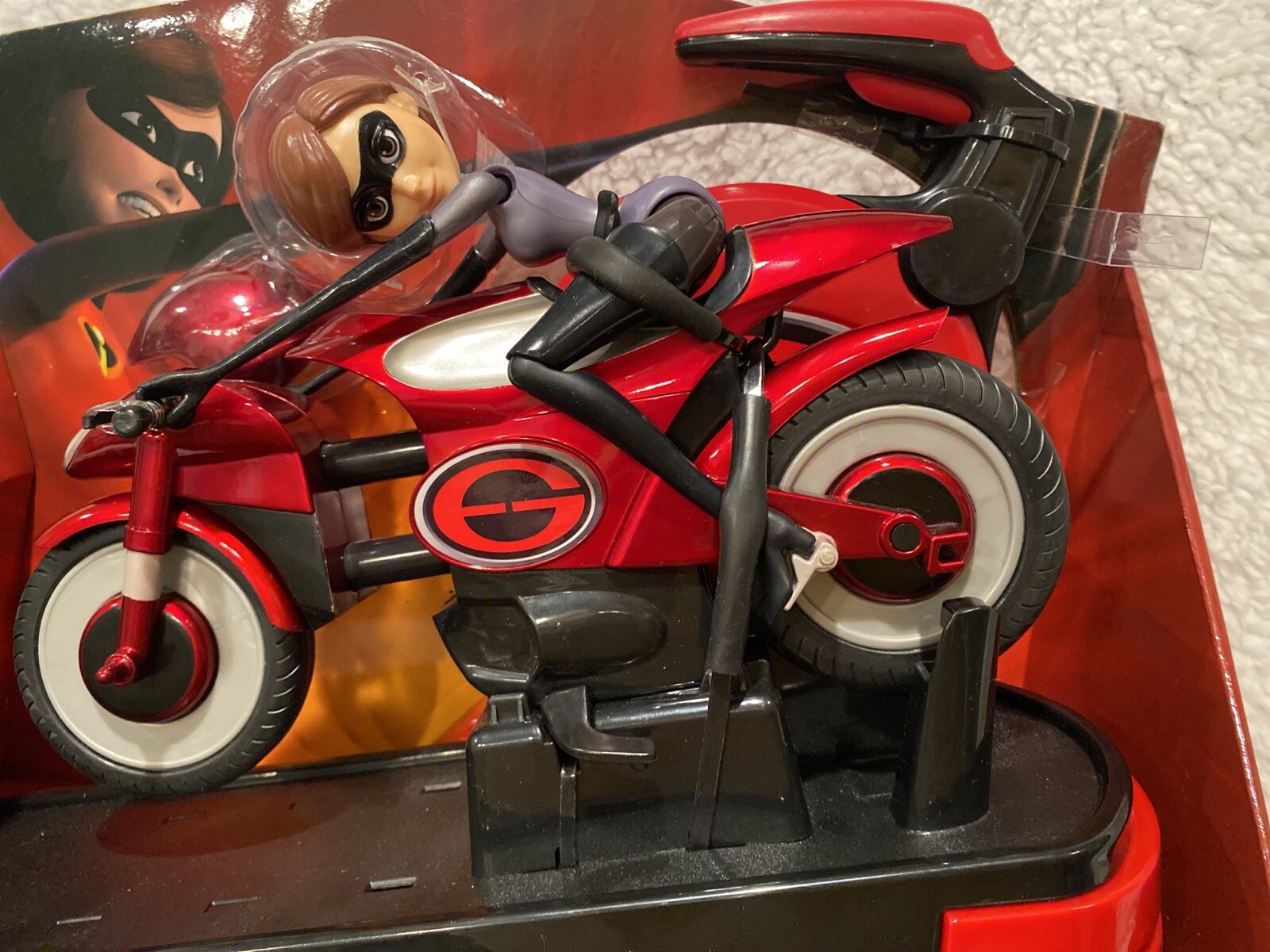 incredibles 2 motorcycle toy