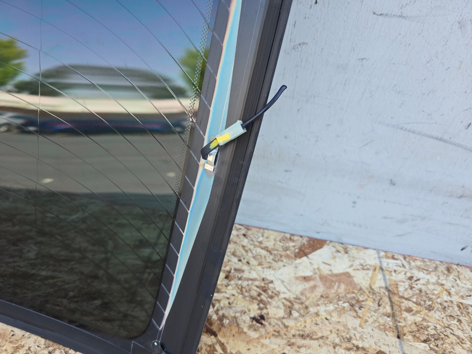 REAR WINDSHIELD GLASS ASSEMBLY OEM 36k 08-19 MASERATI GRANTURISMO M145