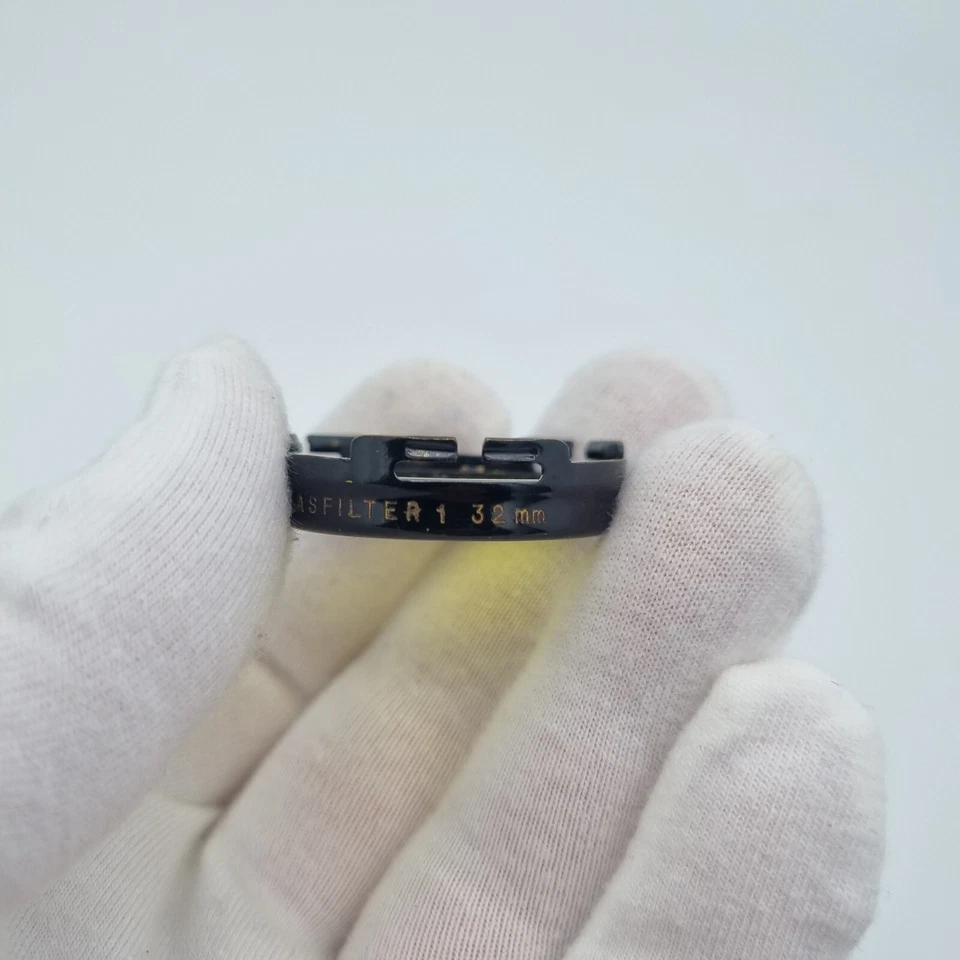 Agfa Topas Filter 1 32 mm yellow push-on filter vintage genuine #076 - Image 3 of 3