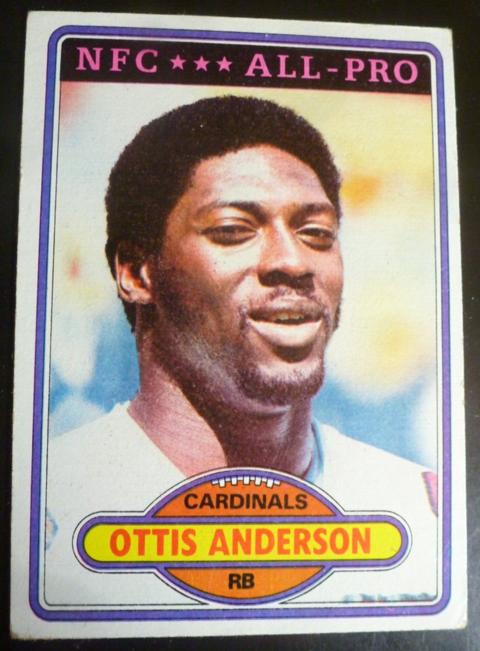 1980 Topps Ottis Anderson Rookie #170, St. Louis Cardinals VG/EX