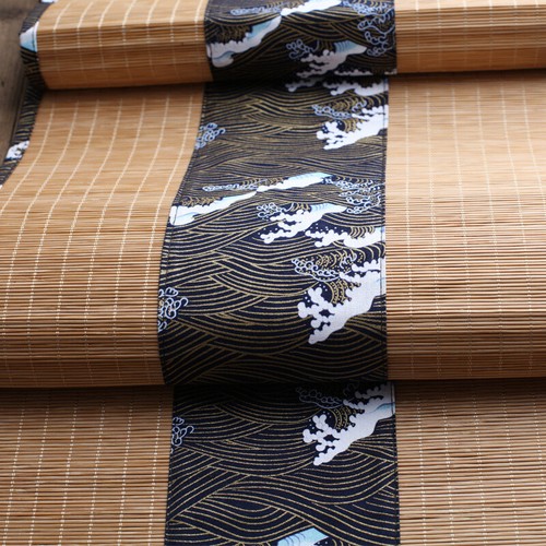 Japanese Table Runner Bamboo Weave Table Cloth Tea Mat Non-Slip Home Decor - Picture 5 of 11