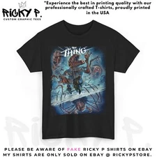 John Carpenter The Thing Movie T Shirt Unisex Heavy Cotton Tee