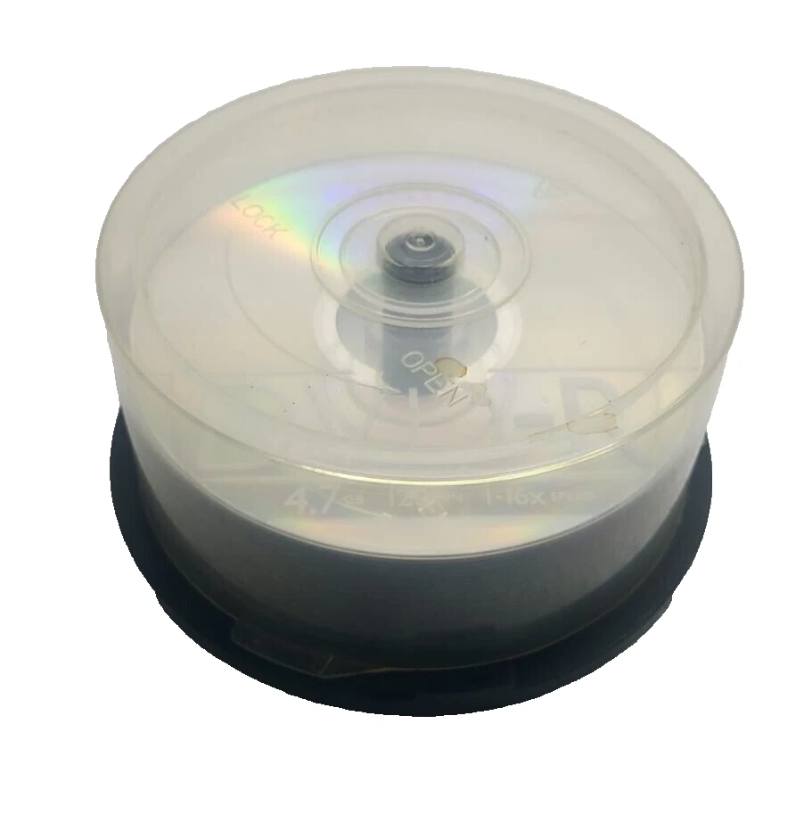 25 Dvd-R Philips Silberne Azo 4,7GB 16X 120 Min Cake Box 1-16x Speed - Bild 2 von 2