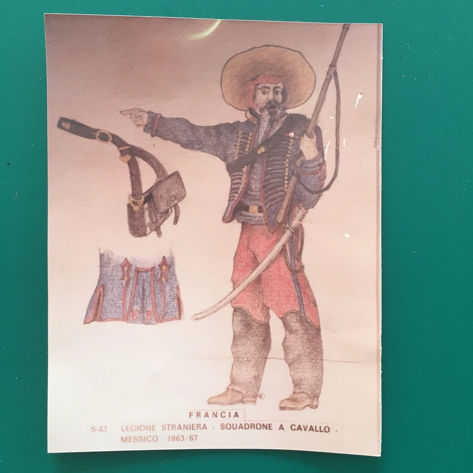 ARS35 54 MM LEGION ETRANGERE CAVALIER, MEXIQUE 1864 - Photo 2/3