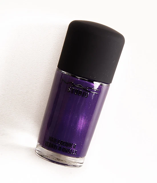 Esmalte de Uñas MAC "MIDNIGHT STRATA" Nuevo/Tamaño Completo - 100% AUTÉNTICO Y MUY RARO!!  Foto 3 de 4