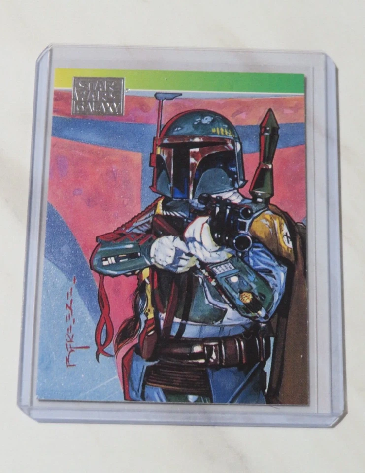 Star Wars Galaxy Series 1 Rarer Foil Stamped Topps Card 1993 Mint Condition💥 - Image 3 of 3