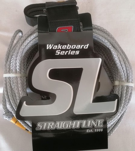 Straight Line Wakeboard Series Amsteel 3 Section Wakeline Waterski Jetski - Picture 1 of 3