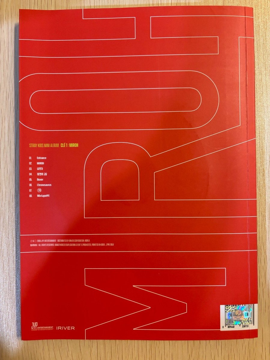 STRAY KIDS [Cle 1:MIROH] Autographed Signed Promo Album