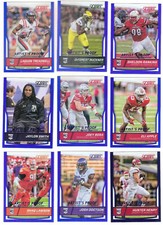 2016 NFL Draft Pick Score Artist's Proof Blue & Red Zone Foil Rookie RC (15) LOT