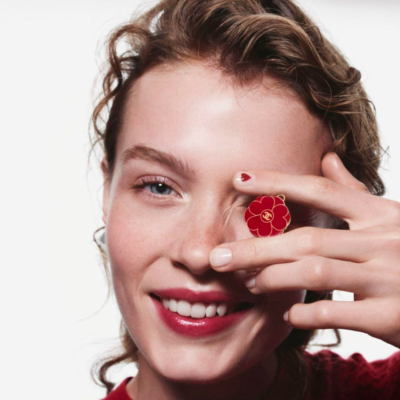 2025 Japan Limited Edition CHANEL Camellia Charm Valentine Novelty