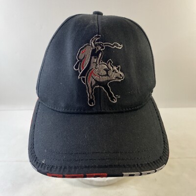PBR Professional Bull Riders Black Snapback Embroidered Paramount Brand