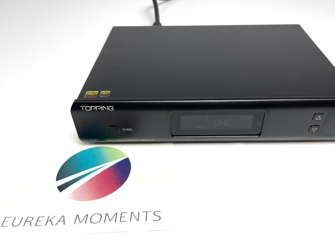 Topping D90 MQA AK4499 Black Fully Balanced DAC Bluetooth 768kHz Hi-Res