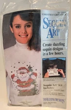 Vintage Distlefink Designs Sequin Art Kit 33210 Made In The USA
