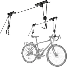 Cartman Bike Hoists Set of 2, Ceiling Mount Lift
