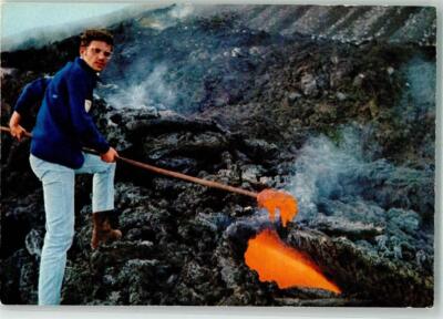 39884734 - Adrano Lava Extraction at Aetna Volcano