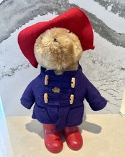 Vintage 1981 Eden Toys Paddington Bear UK Collectible With Boots Tag