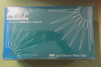 BRAND NEW CLP BIOLOGICAL BRAND PIPET TIPS CATALOG NUMBER 2012 FACTORY SEALED