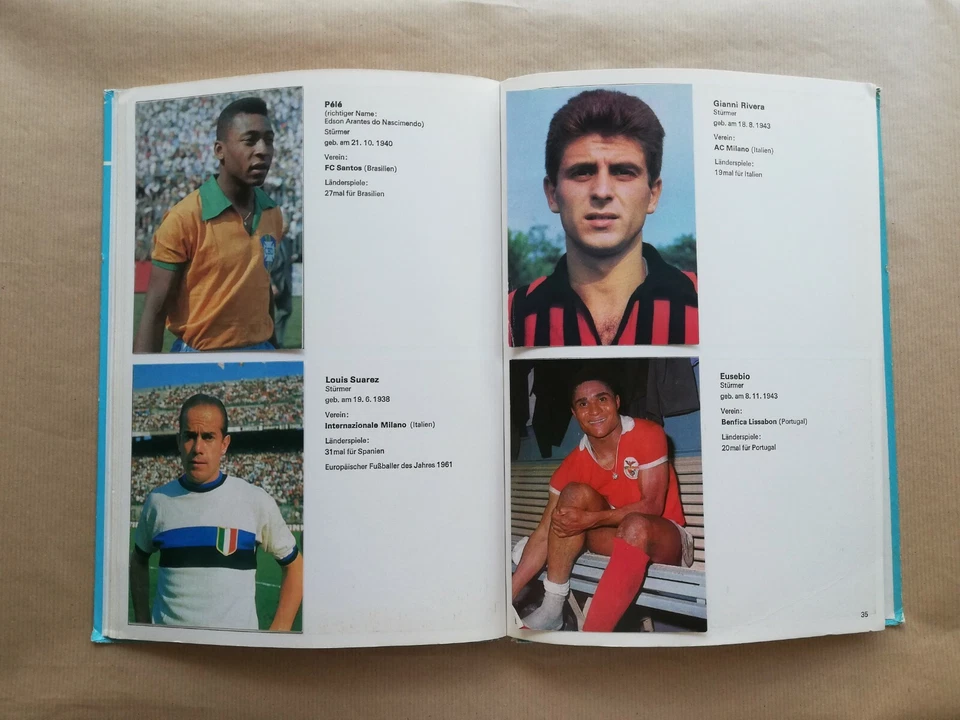 Striker 1966 Inglaterra World Cup Cromo Pele - Imagen 3 de 4