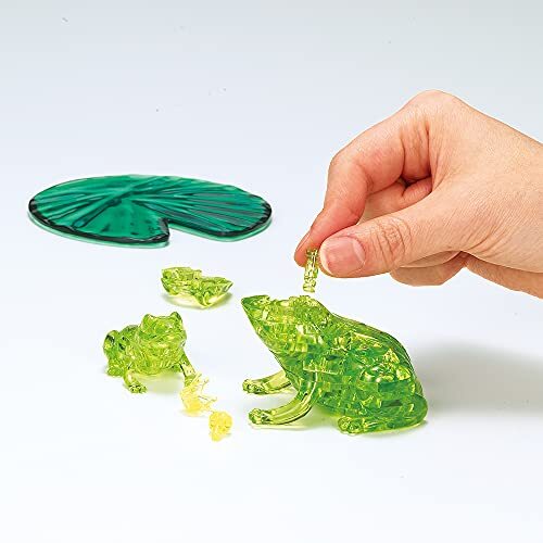 テクニックベルページ【〜3/25】 Beverly 3D Crystal Puzzle FROG 42 Piece 50273 JAPAN Free