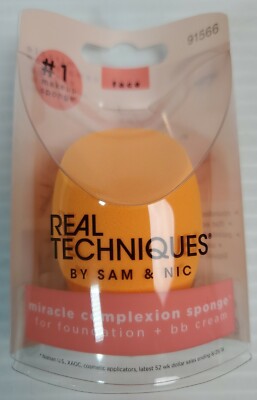 1 REAL TECHNIQUES Miracle Complexion Sponge ''91566'' (Free Shipping)