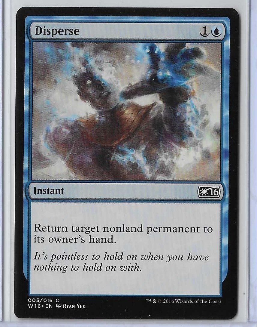 MTG Disperse Welcome Deck 2016 (W16) Common Magic Card #005/016 Unplayed MTG Disperse Welcome Deck 2016 (W16) Common Magic Card #005/016 Unplayed