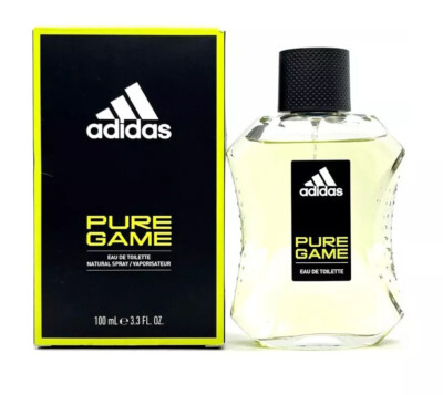 Adidas Pure Game Men 3.3 3.4 oz 100 ml Eau De Toilette Spray New in Box