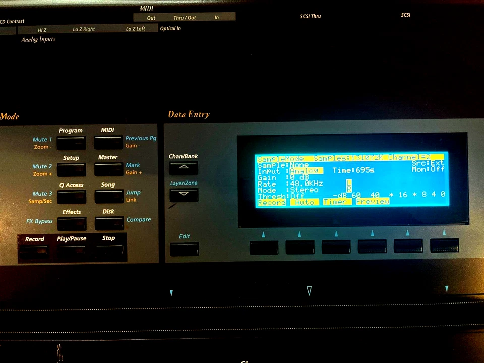 Kurzweil K2600 Synth (V4.11) mit 76 Tasten inkl. Sample-Option und 128MB RAM - Bild 3 von 4