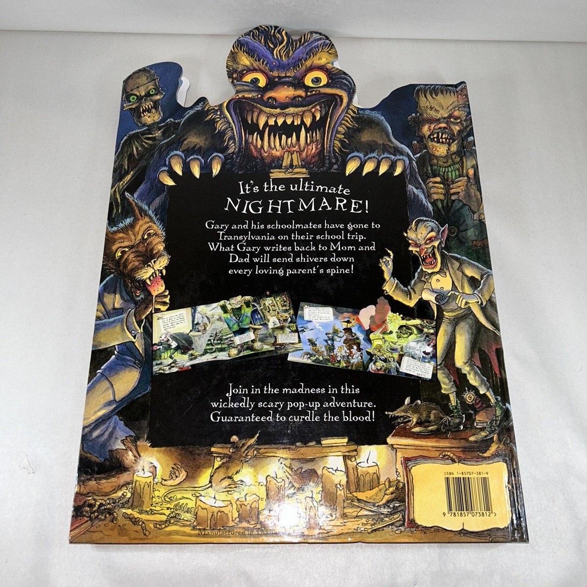 Ghoul School: A Wickedly Scary Pop-Up Book by Pat Thomson