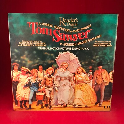 ORIGINAL SOUNDTRACK Tom Sawyer 1973 UK vinyl LP film Jodie Foster Celeste Holm