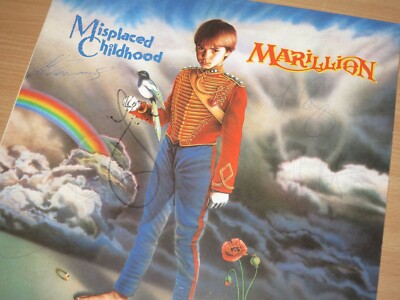 Marillion 5 x Signed LP - Misplaced Childhood / German