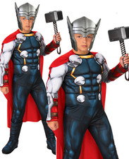 Costume De Fête Marvel Thor Pour Garçons Deluxe Âge 3-10
