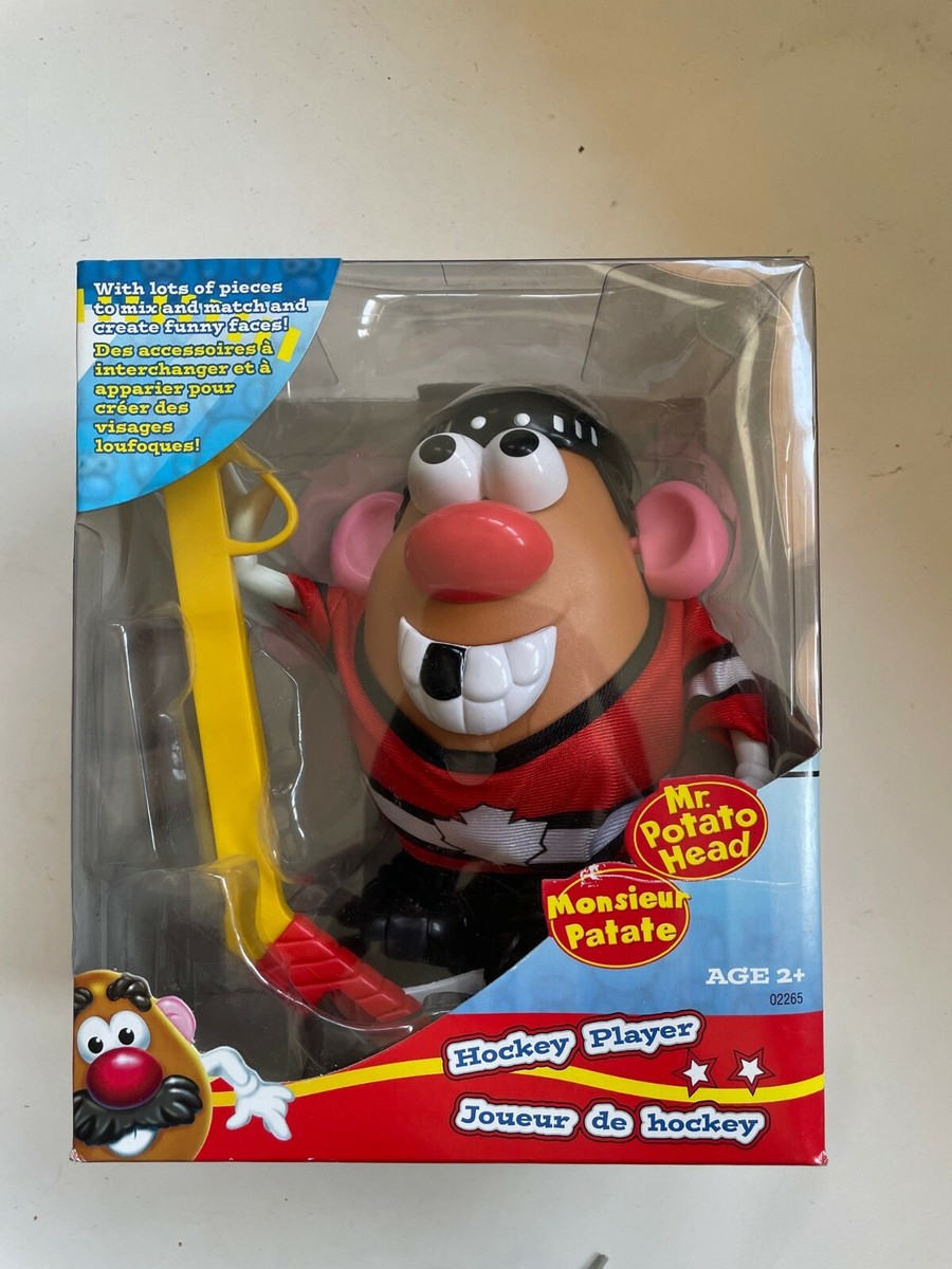 RARE Mister Mr Potato Head Hockey Player Red Jersey NIB TEAM