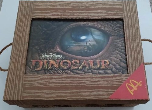 McDONALD'S HAPPY MEAL BOX SET WALT DISNEY DINOSAUR 2000 MOVIE PROMO BRAND NEW!
