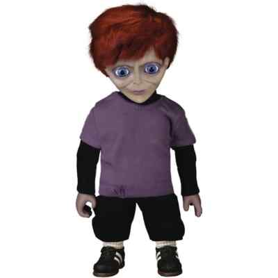Glen Seed of Chucky sprechende vernarbte Mega Scale Puppe mit Sound 15'' Mezco auf Lager!