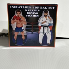 Saco de Boxeo Inflable 60" Saco Bop Doble Cara Karate Boxeo Rebote