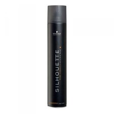 Scwarzkopf Black Silhouette Super Hold Hairspray 750ml Salon Professional Size