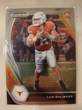 2021 Prizm Draft Picks Sam Ehlinger Base Rookie #131 Colts Texas