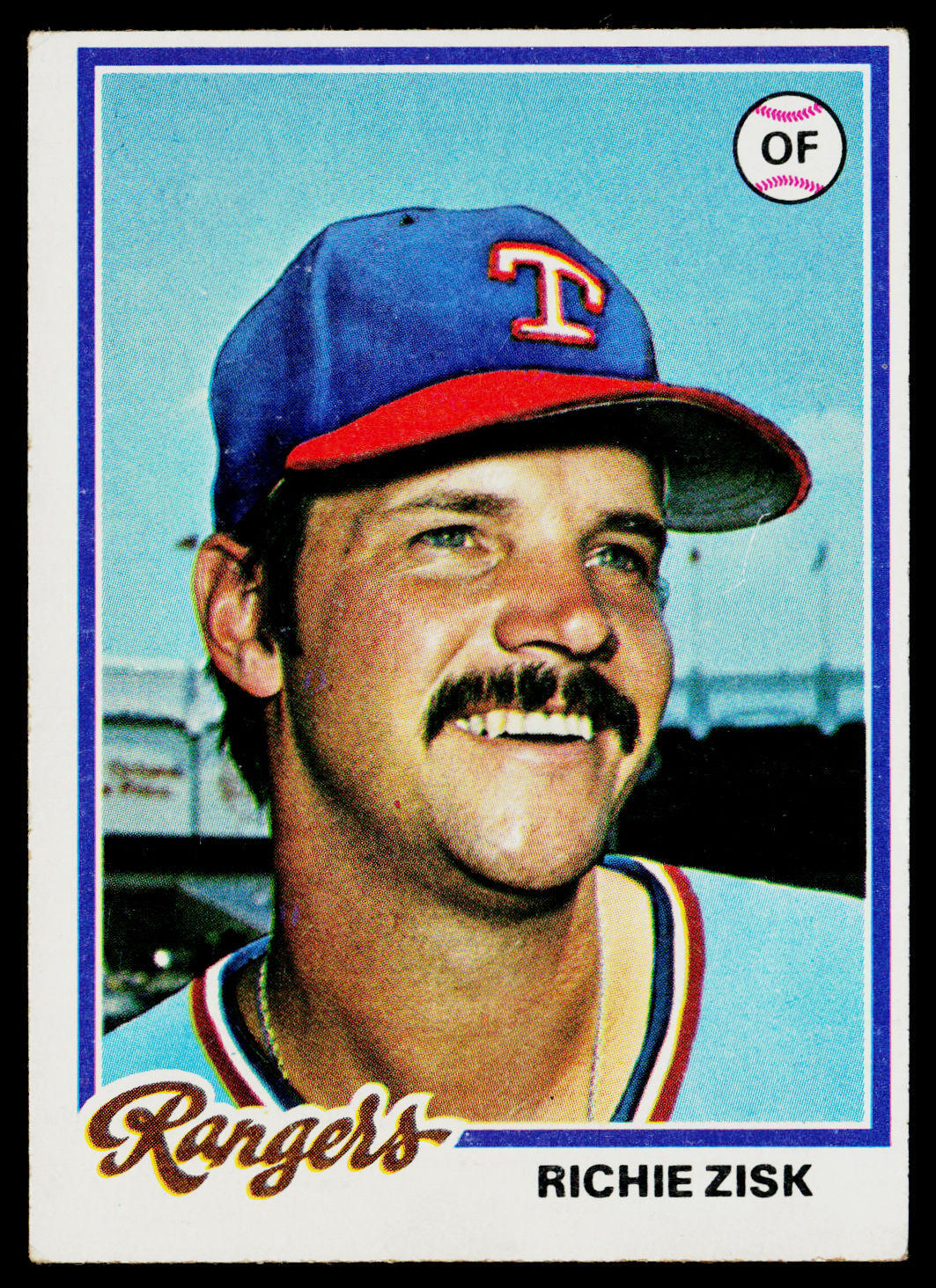 Richie Zisk 1978 Topps #110 Texas Rangers