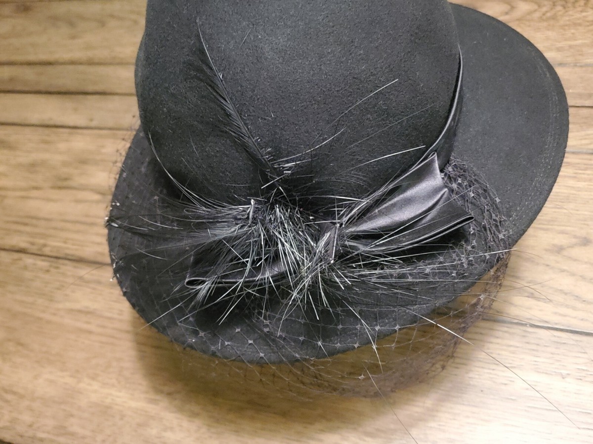 Vintage Bellini New York Excello 100% Wool Hat Womans 100% WOOL Excello; Bellini New York Bucket/Bouler  main image 3