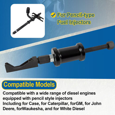 7121 Pencil-Type Fuel Injector Nozzle Puller Remover Tool for Caterpillar for GM