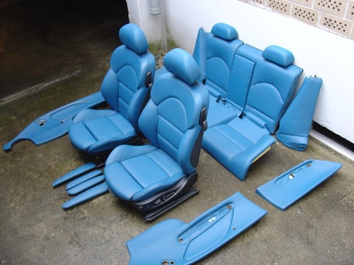 Inkl. UMBAU BMW E46 M3 Coupe Laguna Seca blau Lederausstattung Sitze Ausstattung