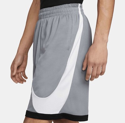 Nike Basketball Swoosh 3.0 Shorts (Grey) - Sz S - New ~ DH6763 065 - BC |  eBay UK