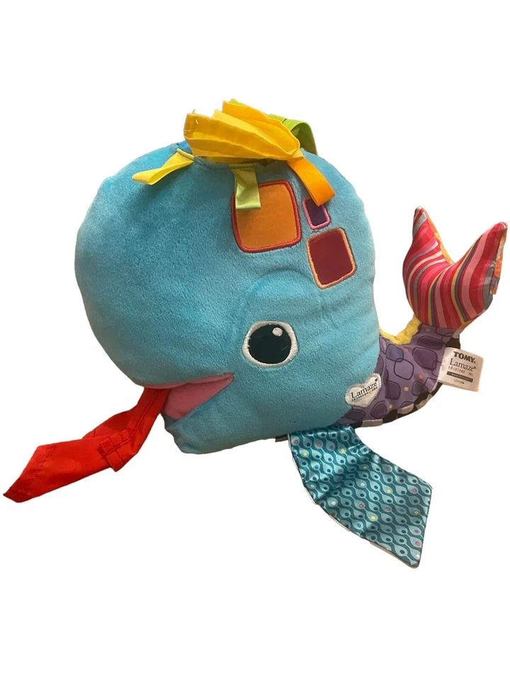 Yo Ho Horace Pirate & Franky the Hanky Whale Plush Educational Toy Pair Lamaze - Image 2 of 4