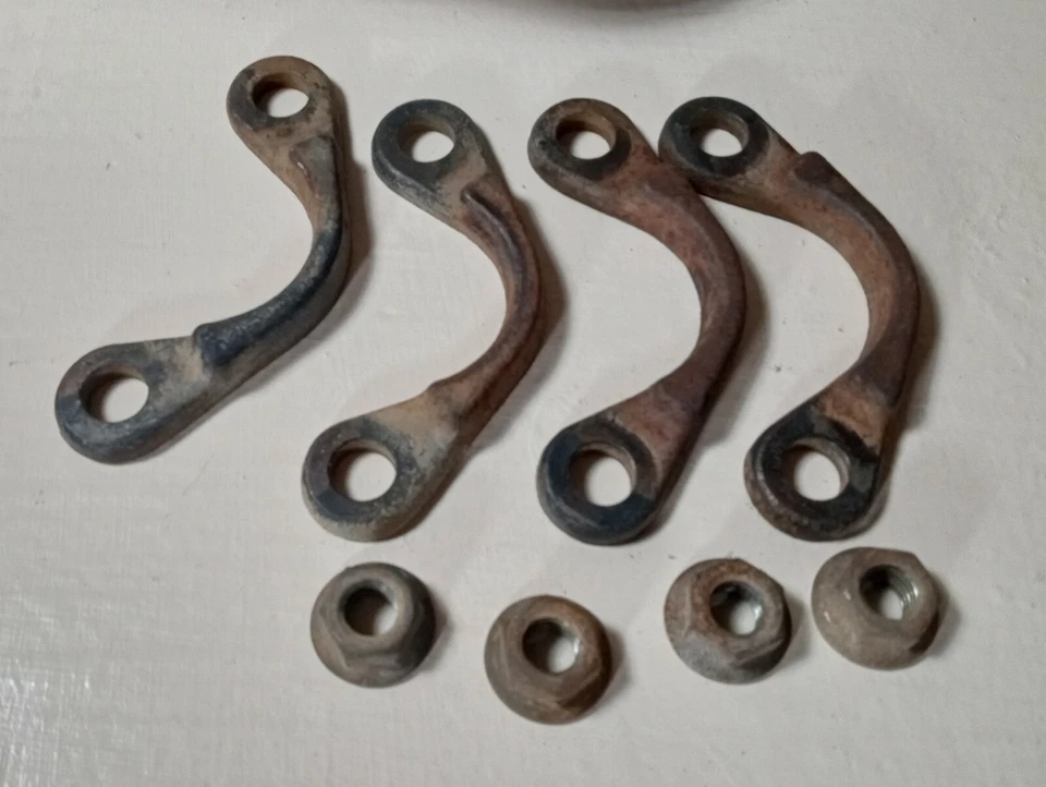 Honda XR600R 1988-1990 OEM TUBOS DE ESCAPE XR 600 R XR600 1989 18320-MN1-670 Foto 2 de 4