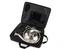 HAHAPA HANDMADE SILVER FINISH 22" SOUSAPHONE BRASS MADE TUBA FREE DUTY SHIPPING
